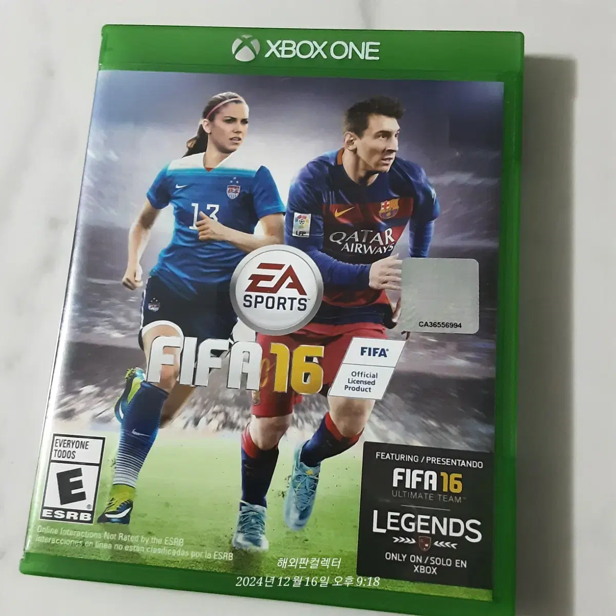 XBOX FIFA 16 북미판